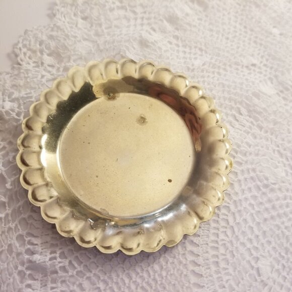 Alpaca Dollhouse Tumbler and Tray Glass Set Miniature 1:12 Tin Vintage - Picture 3 of 8